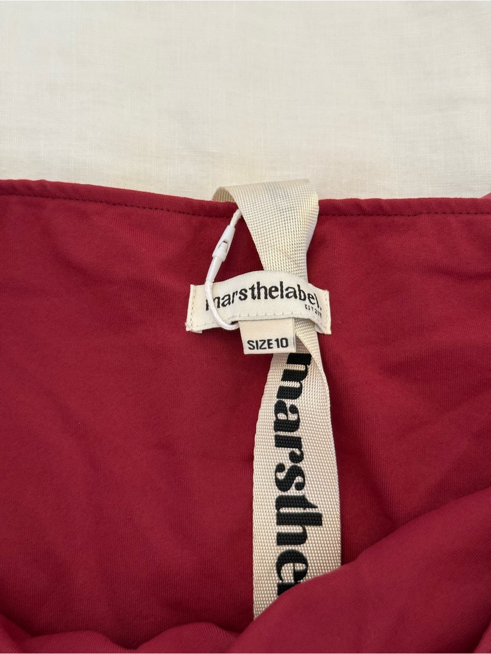 MARS THE LABEL THE NIA SEQUIN MAXI SKIRT SET IN WINE - Picture 7 of 14